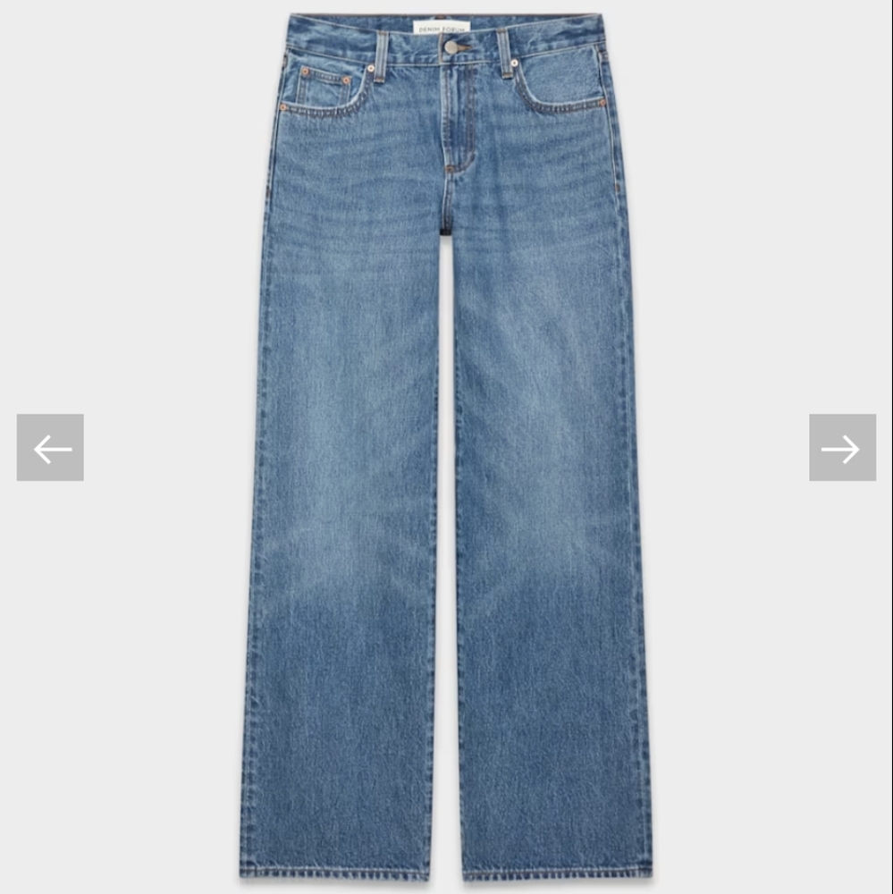 Denim Forum Farrah Low